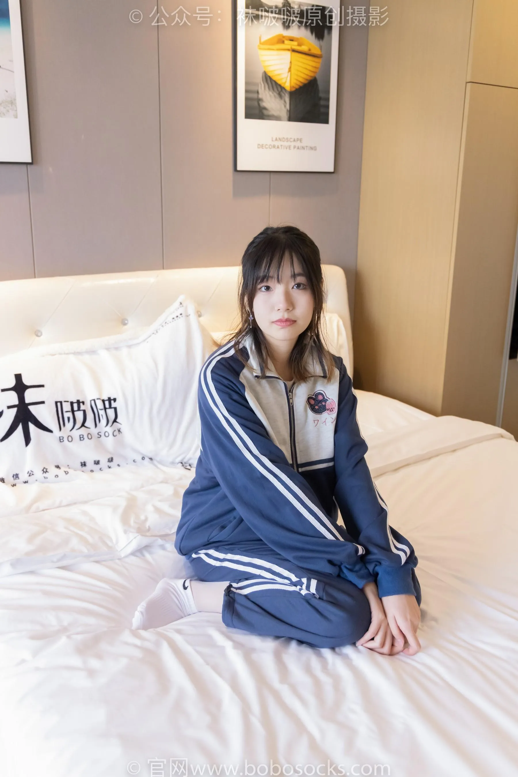 [BoBoSocks袜啵啵]NO.226 小甜豆-运动鞋、白棉袜、白丝 [87P]插图9